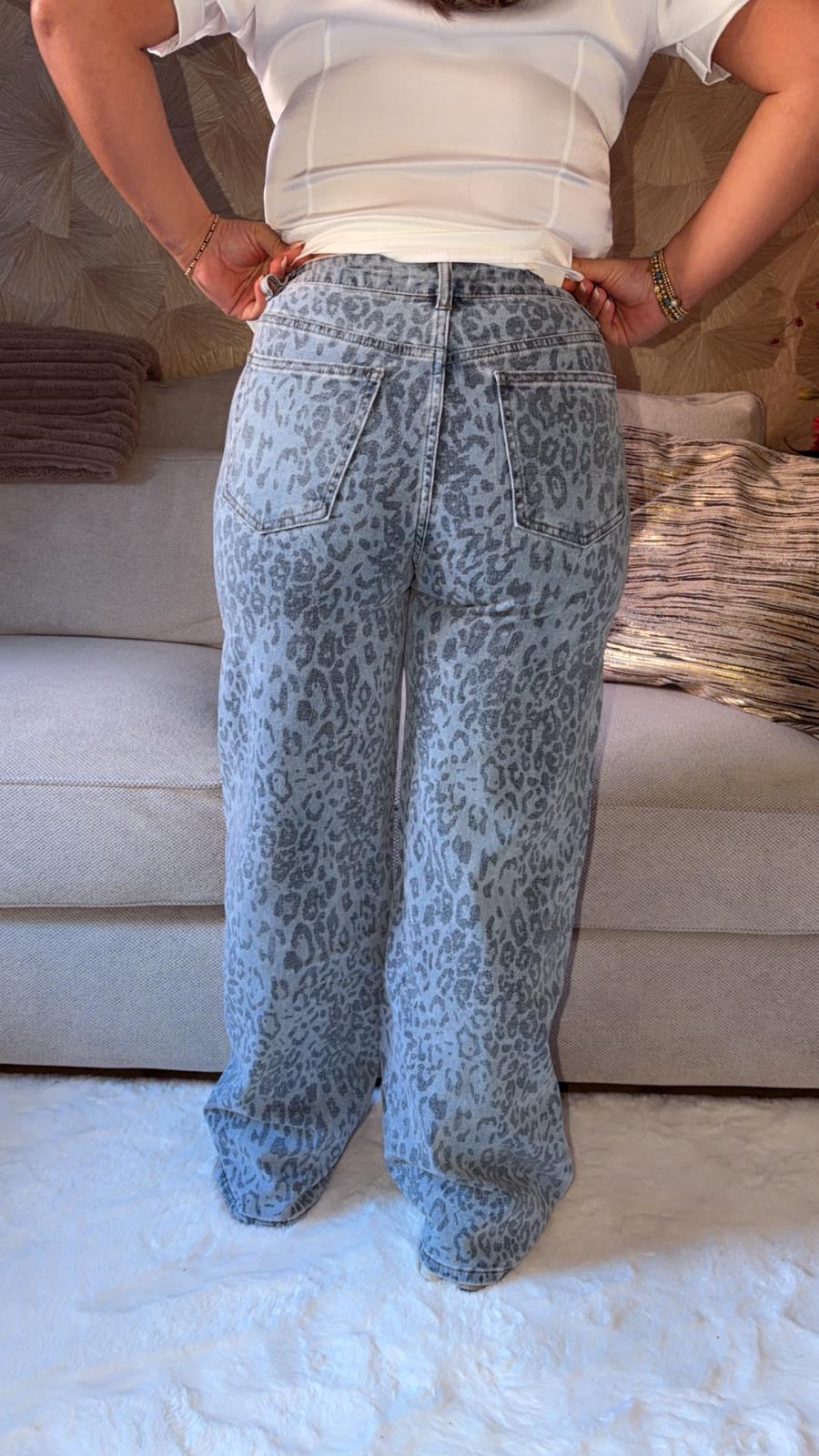 Jeans panter blue