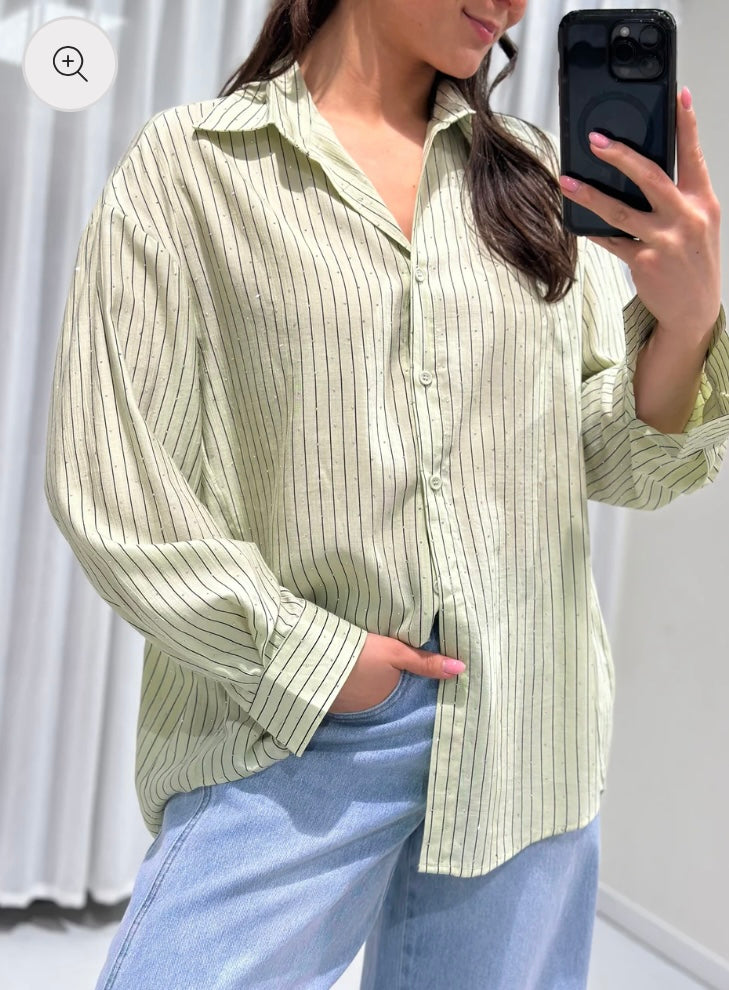 Blouse Lola green