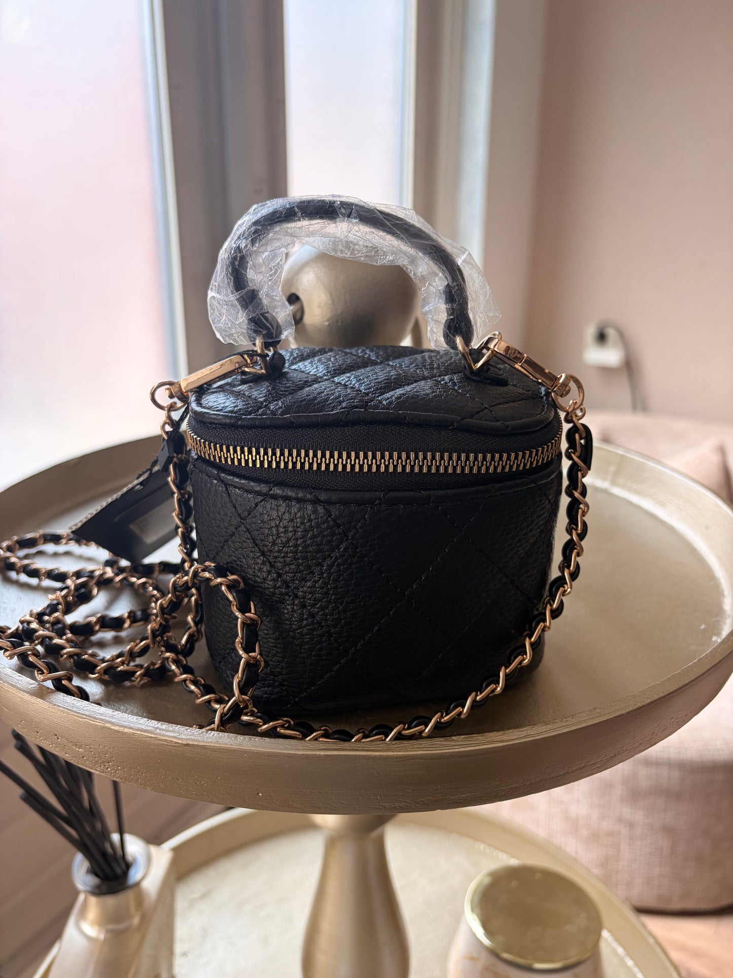 Mini tas zwart