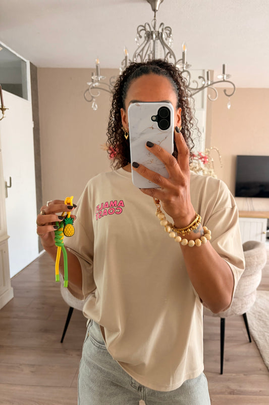 T-shirt lemon beige