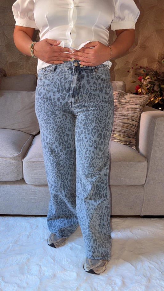 Jeans panter blue