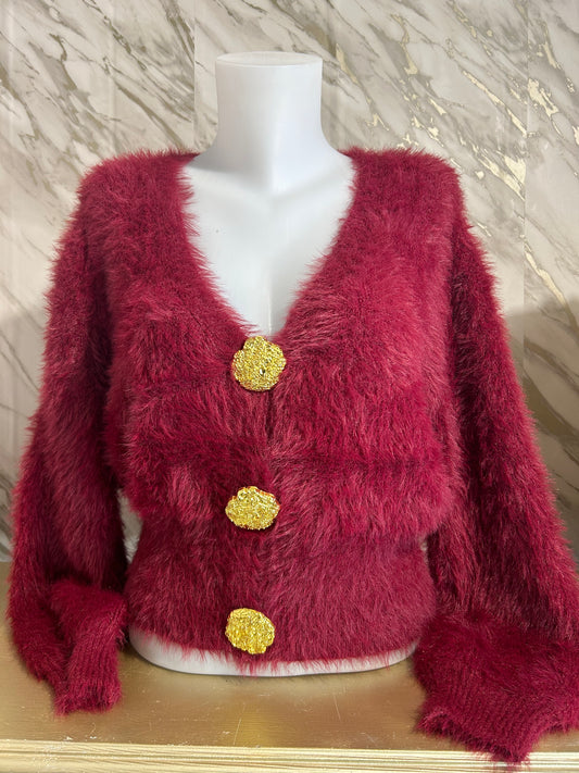 Vest Bordeaux rood