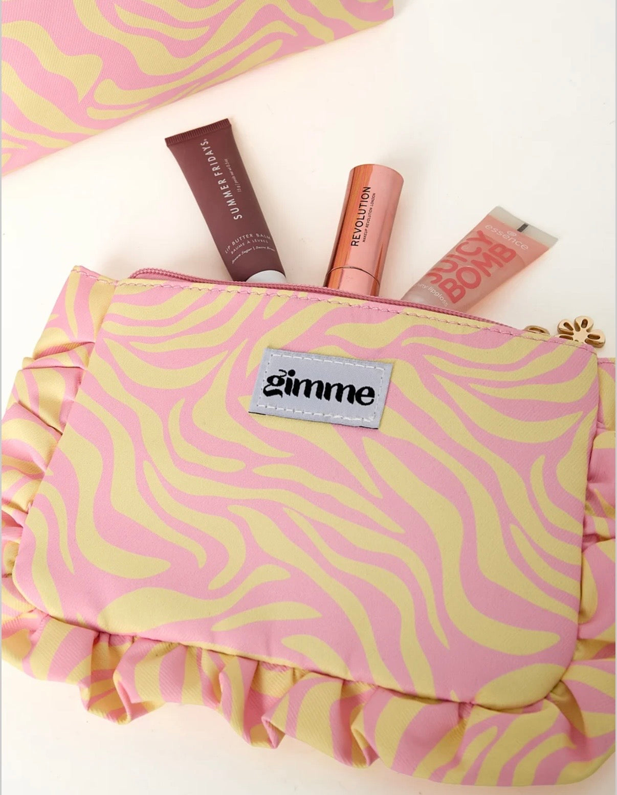 Gimme ruffle make-up/toilettas mixed colour