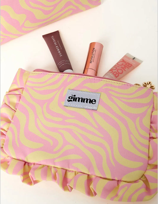 Gimme ruffle make-up/toilettas mixed colour
