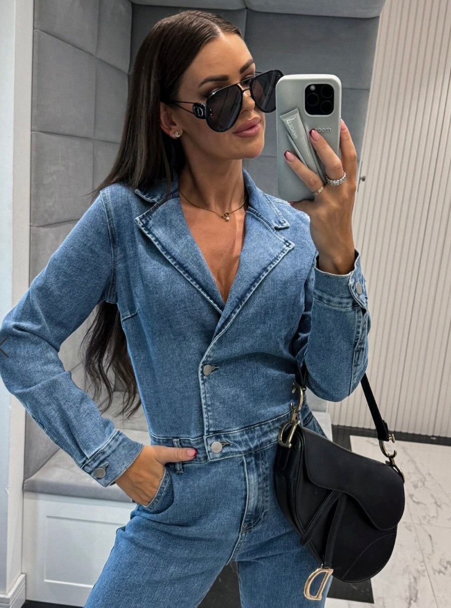 Elinora spijkerjumpsuit