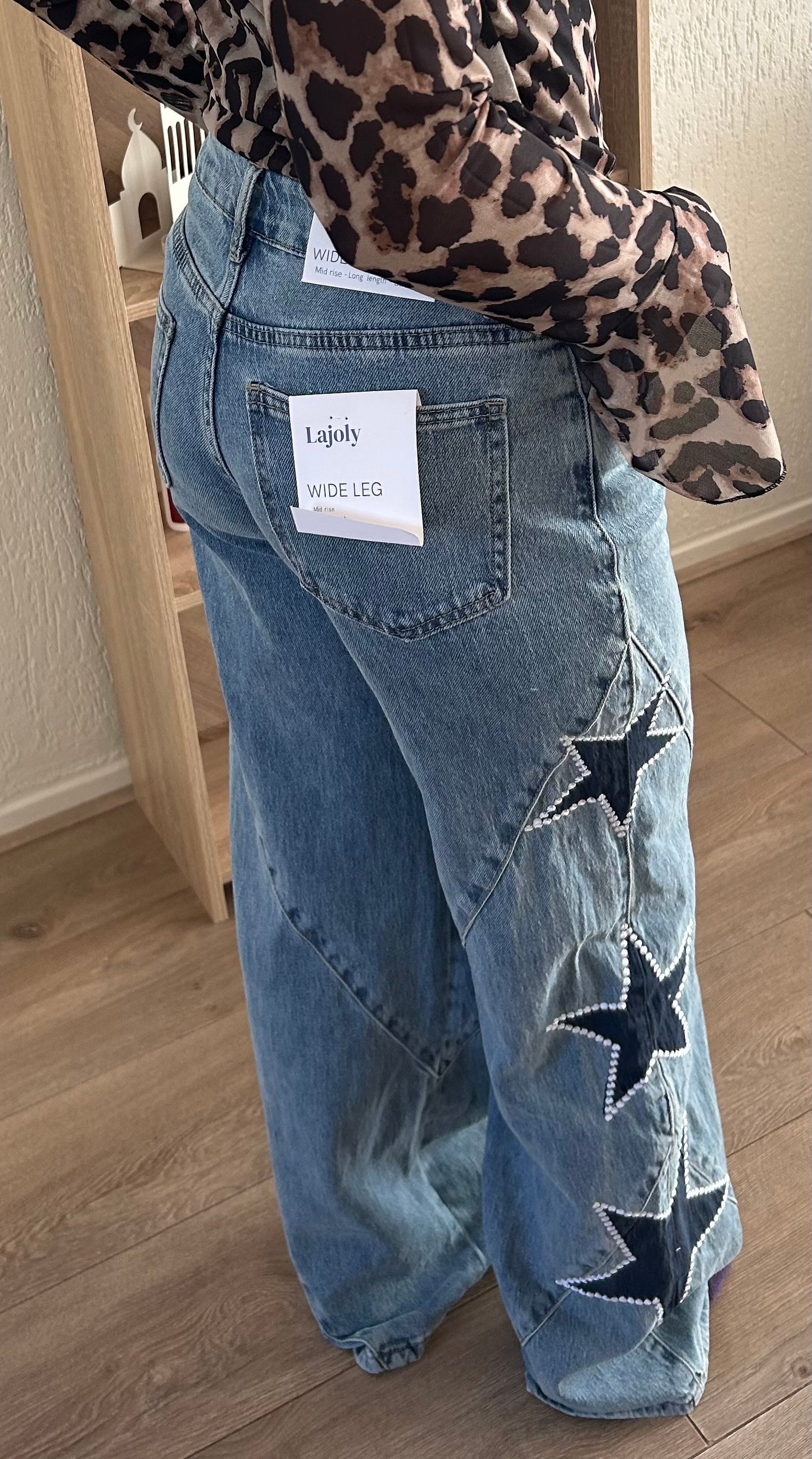 Wide leg jeans trippel star