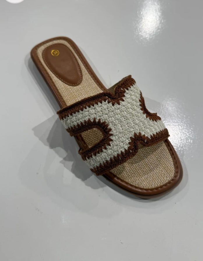 Slippers Roxy Brown