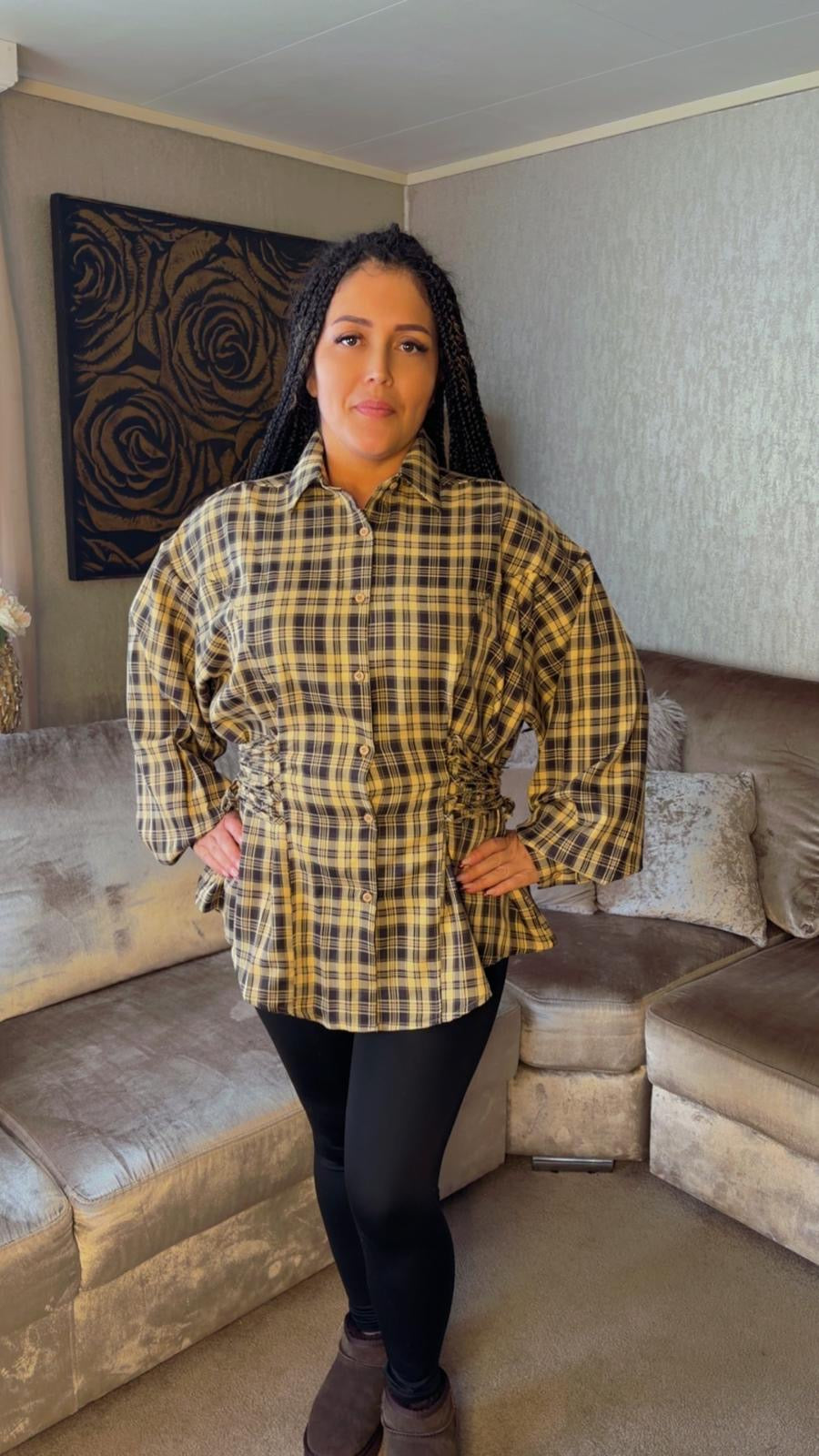 Blouse Sofia yellow