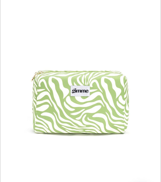 Gimme line toilet/Make up tas groen