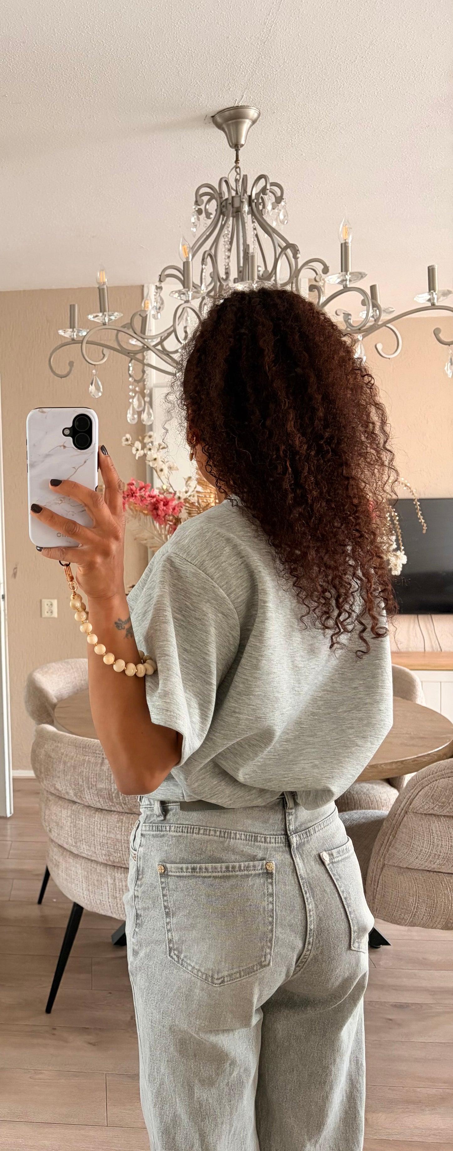 Top Esther grey