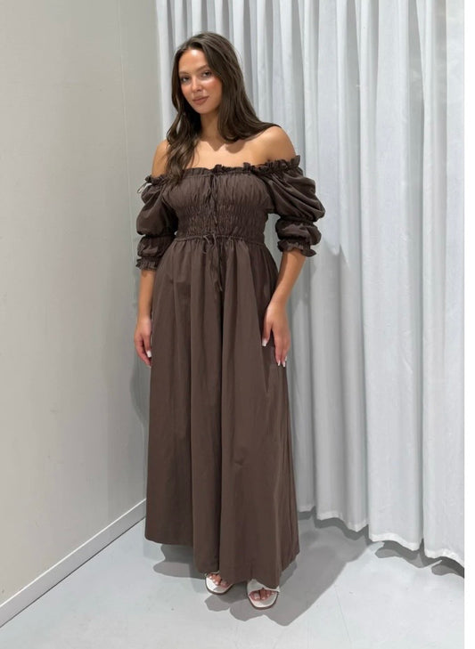 Avel dress Brown