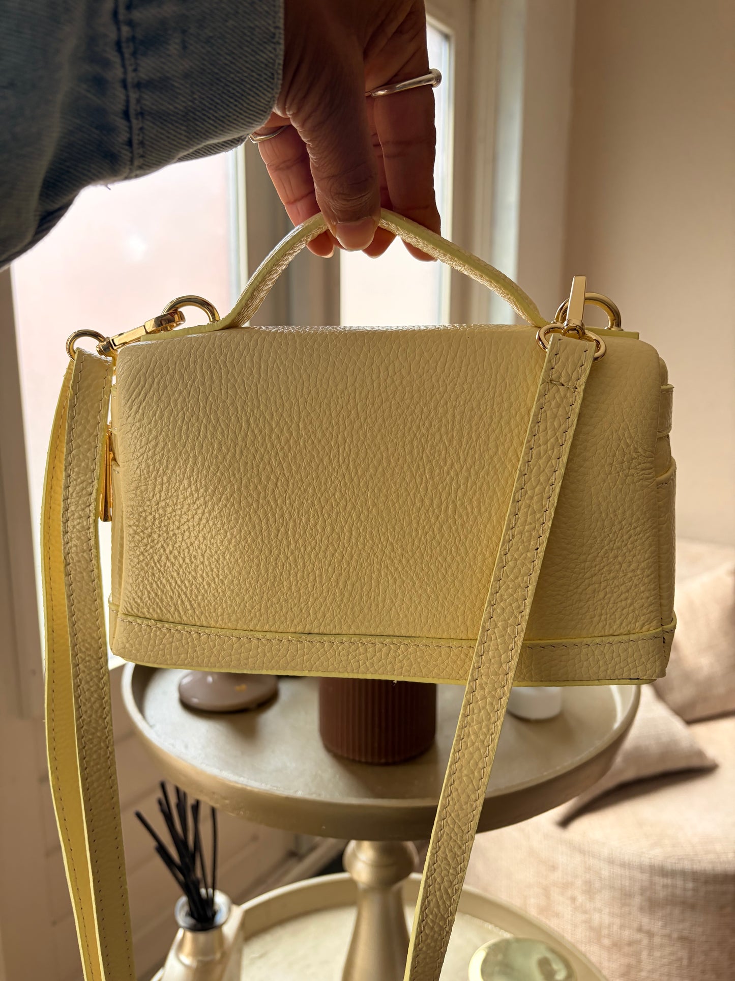 Sofia tas yellow